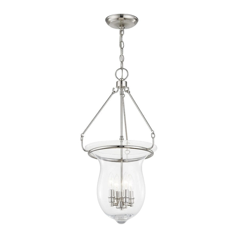 Suspension d'entrée Livex Lighting Canterbury à 4 lumières