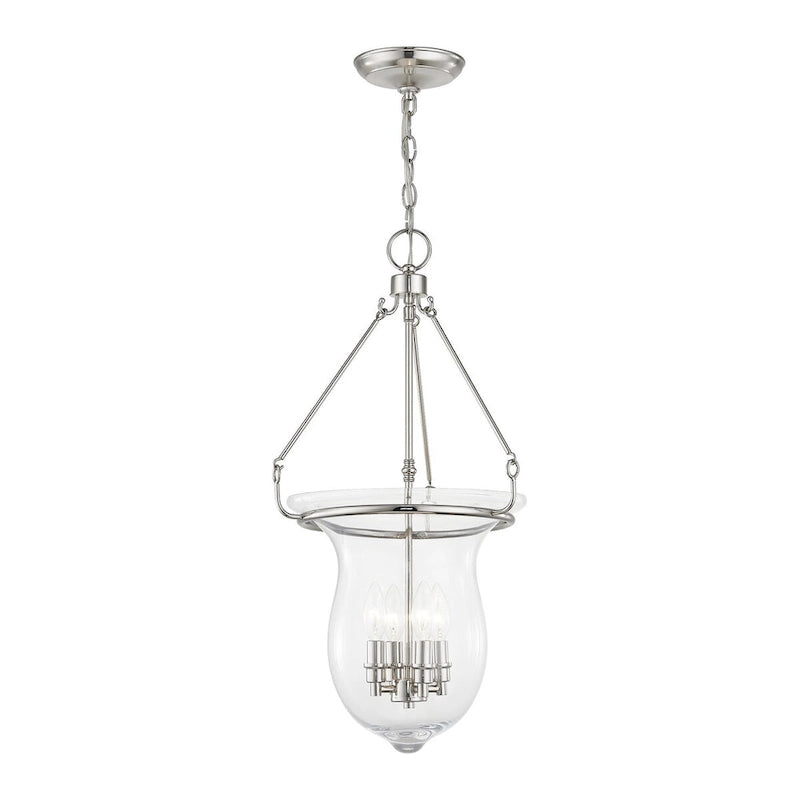 Suspension d'entrée Livex Lighting Canterbury à 4 lumières