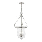 Suspension d'entrée Livex Lighting Canterbury à 4 lumières