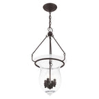 Suspension d'entrée Livex Lighting Canterbury à 4 lumières