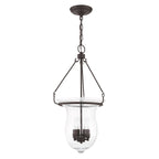 Suspension d'entrée Livex Lighting Canterbury à 4 lumières