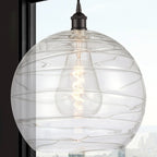 Suspension Athens 616-1P-16-13 de Innovations Lighting, largeur 13 pouces