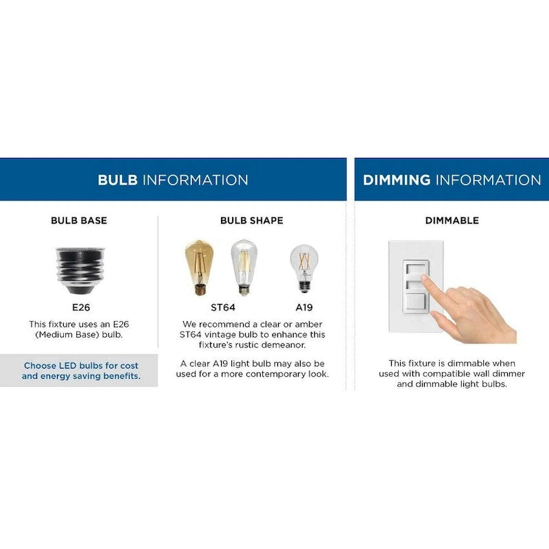 Suspension miniature Rushton 9 de Progress Lighting