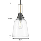 Suspension miniature Rushton 9 de Progress Lighting