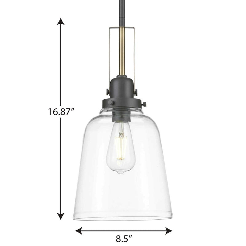 Suspension miniature Rushton 9 de Progress Lighting