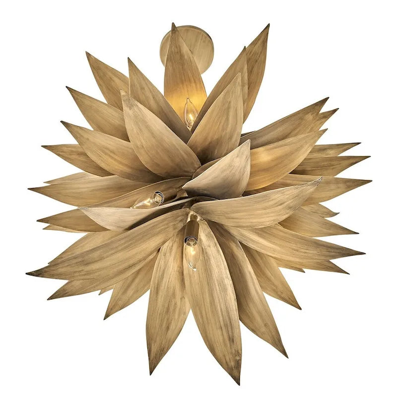 Fredrick Ramond FR30811 Luminaire suspendu convertible Agave 4 lumières 16 larges