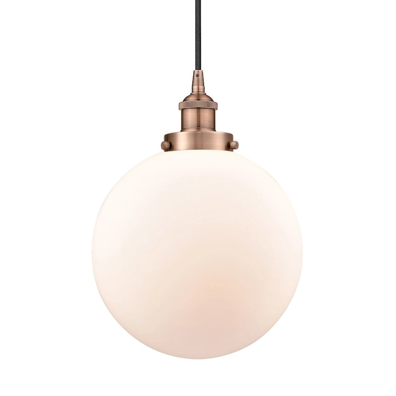 Suspension Beacon 616-1PH-14-10 d'Innovations Lighting, largeur 10 pouces