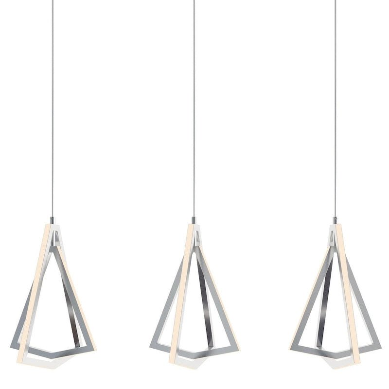 Suspension linéaire LED Gianna 36 po (91,4 cm) de large, référence AFX GNAP15L30D1LNR3