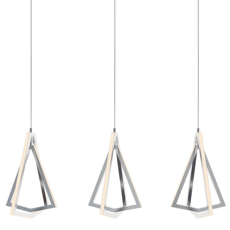 Suspension linéaire LED Gianna 36 po (91,4 cm) de large, référence AFX GNAP15L30D1LNR3