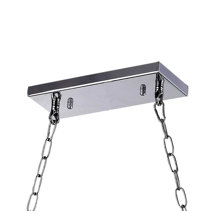 Suspension Kratos à 8 lumières pour îlot de cuisine