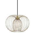 Mitzi by Hudson Valley Jasmine 1-light Polished Brass 17-inch Pendant