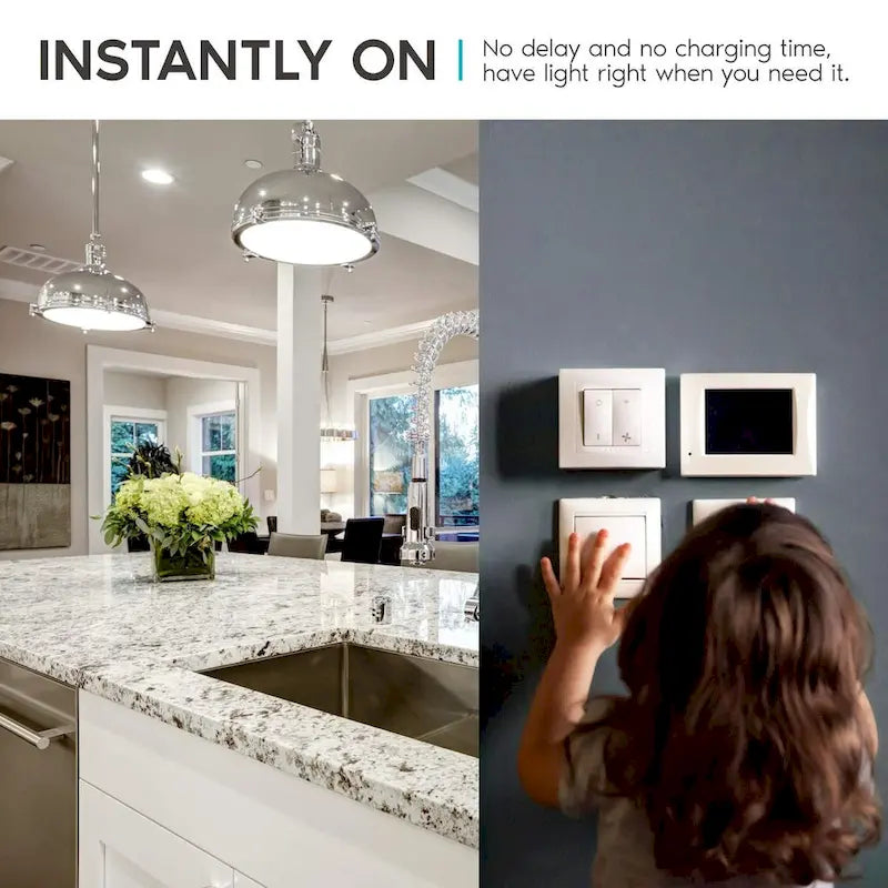 Ampoule LED Luxrite A15 équivalente à 40 W, 7 W, 600 lumens, pour luminaires fermés, dimmable, culot E26, homologuée UL (paquet de 6)