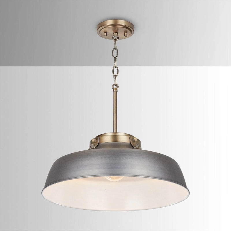Carbon Loft Jennie 1-light Antique Nickel Pendant - Antique Nickel