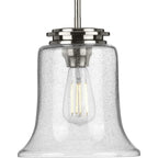 Winslett Collection Brushed Nickel One-Light Mini-Pendant - 13.000  x 6.600  x 6.600 