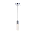 Suspension LED chromée Constellation 1 lumière