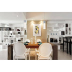 Suspension LED chromée Constellation 1 lumière