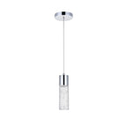 Suspension LED chromée Constellation 1 lumière