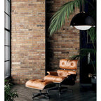 EVOLV Fusion Hemisphere 3-Light Matte Black with Brass Accent Pendant