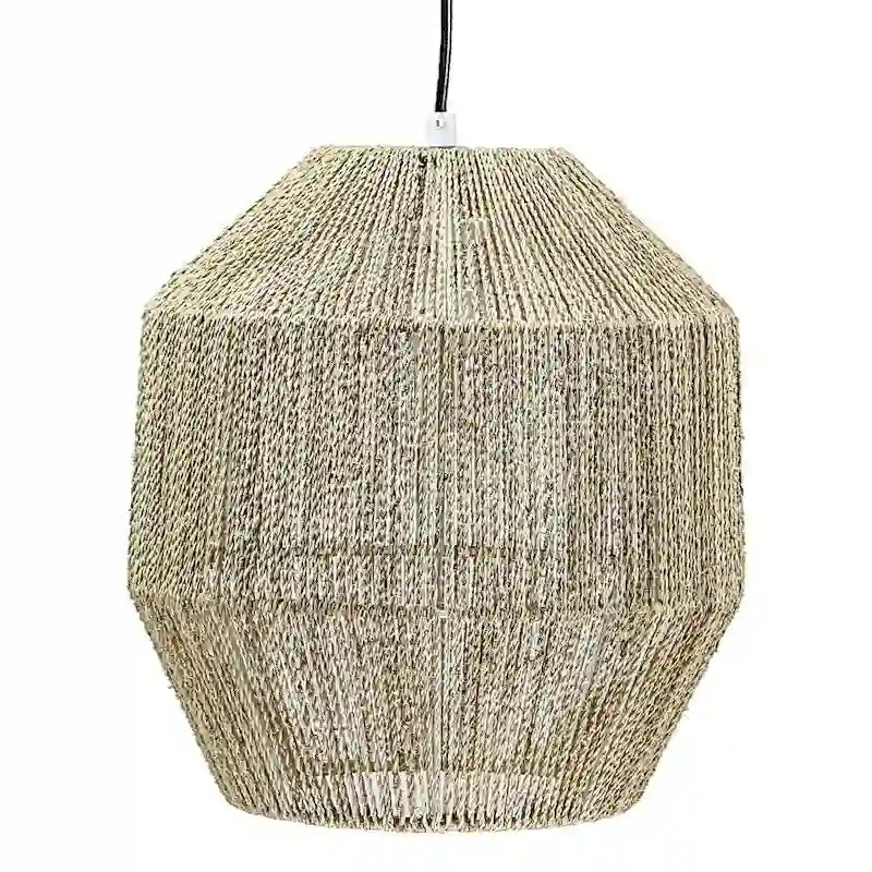American Art Decor Swag Style Hemp Rope Hanging Pendant Lamp (12.5 )