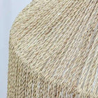 Lampe suspendue en corde de chanvre style art américain (12,5)