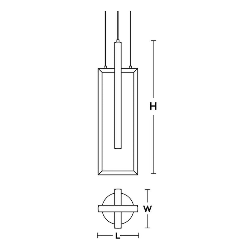 Suspension LED AFX Cole