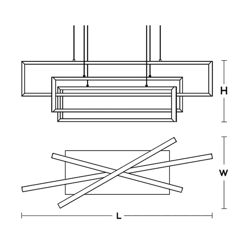Suspension LED AFX Cole