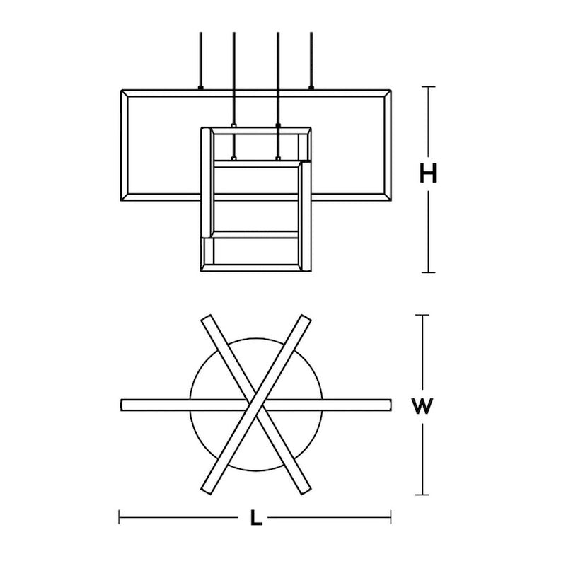 Suspension LED AFX Cole
