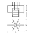 Suspension LED AFX Cole