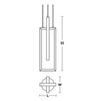 Suspension LED AFX Cole