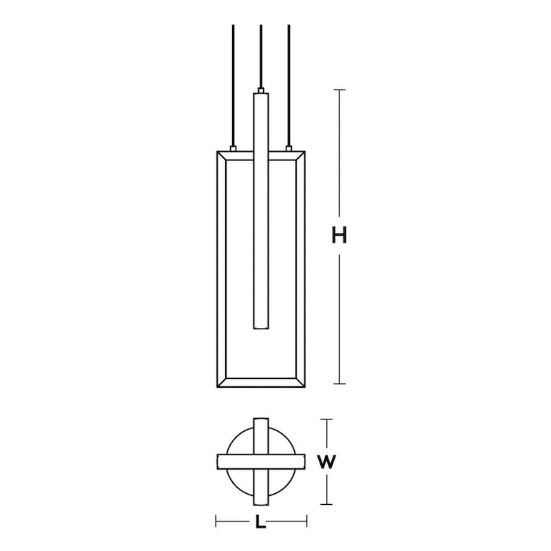 Suspension LED AFX Cole