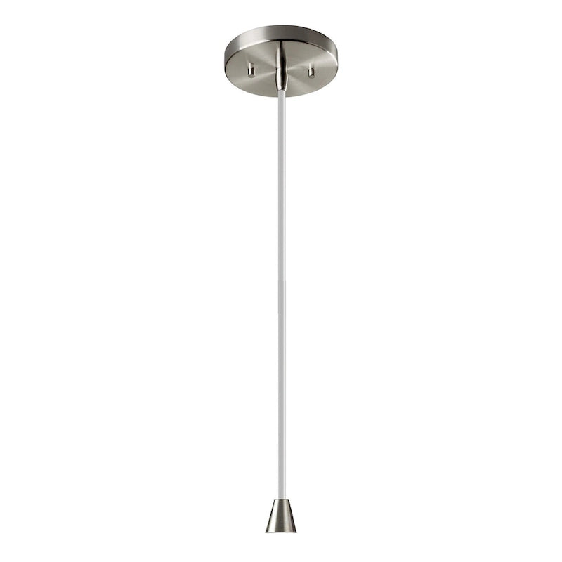 Suspension Carson Carrington Sallberg en chrome poli et blanc mat - Chrome poli, blanc mat, blanc