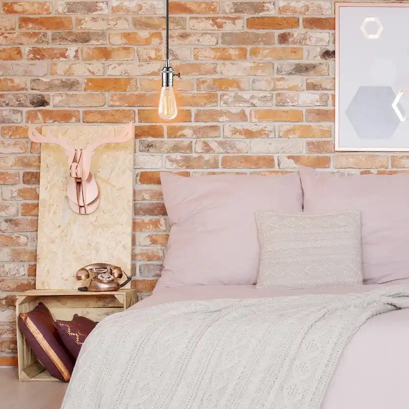 Ampoule à filament incandescent 60 W S60 à cage d'écureuil - Blanche