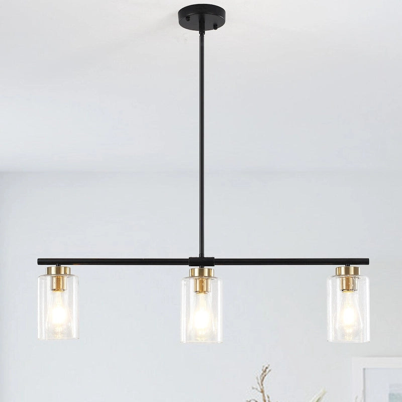 Suspension linéaire moderne à hauteur réglable pour salon, hall d'entrée - Non applicable