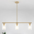 Suspension linéaire moderne à hauteur réglable pour salon, hall d'entrée - Non applicable