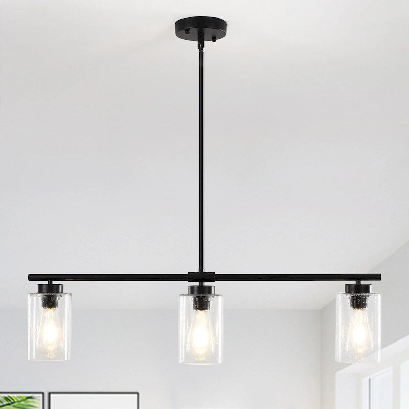 Suspension linéaire moderne à hauteur réglable pour salon, hall d'entrée - Non applicable