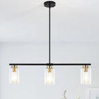 Suspension linéaire moderne à hauteur réglable pour salon, hall d'entrée - Non applicable