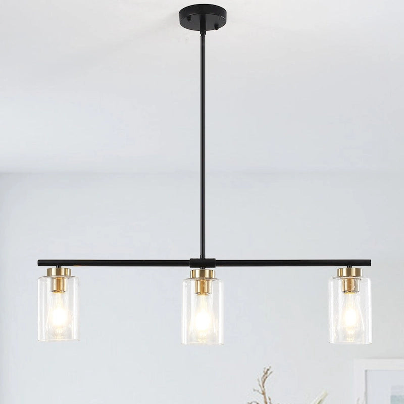 Suspension linéaire moderne à hauteur réglable pour salon, hall d'entrée - Non applicable