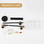 Suspension linéaire moderne à hauteur réglable pour salon, hall d'entrée - Non applicable