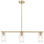 Suspension linéaire moderne à hauteur réglable pour salon, hall d'entrée - Non applicable