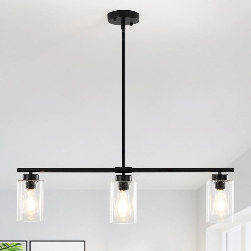 Suspension linéaire moderne à hauteur réglable pour salon, hall d'entrée - Non applicable