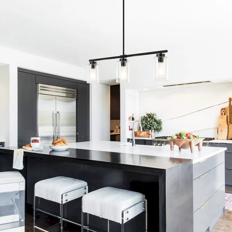 Suspension linéaire moderne à hauteur réglable pour salon, hall d'entrée - Non applicable