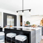 Suspension linéaire moderne à hauteur réglable pour salon, hall d'entrée - Non applicable