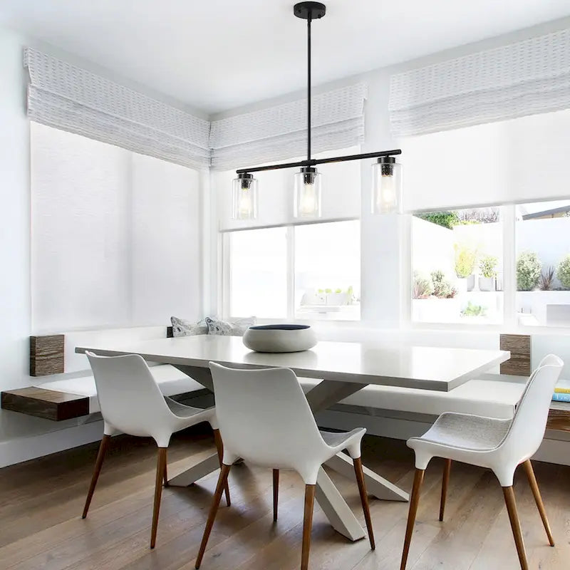 Suspension linéaire moderne à hauteur réglable pour salon, hall d'entrée - Non applicable