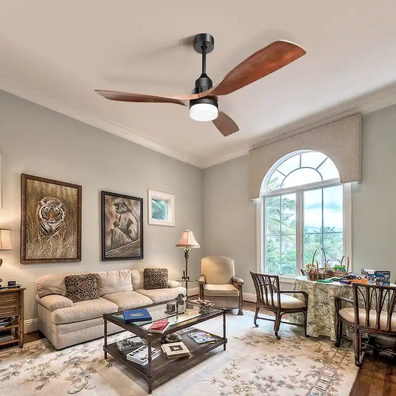 52  Ceiling Fan Light with 6 Speed Remote