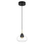 George Kovacs Arabesque Coal And Brushed Gold 1 Light Pendant