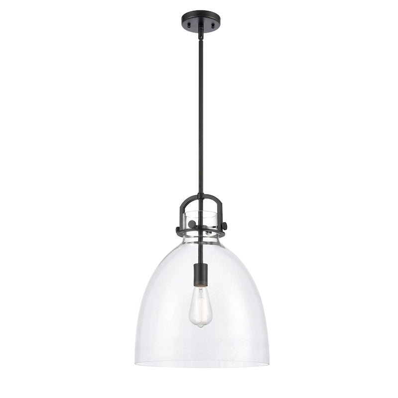 Suspension Innovations Lighting Newton Bell - 1 lumière, tige de 14 pouces