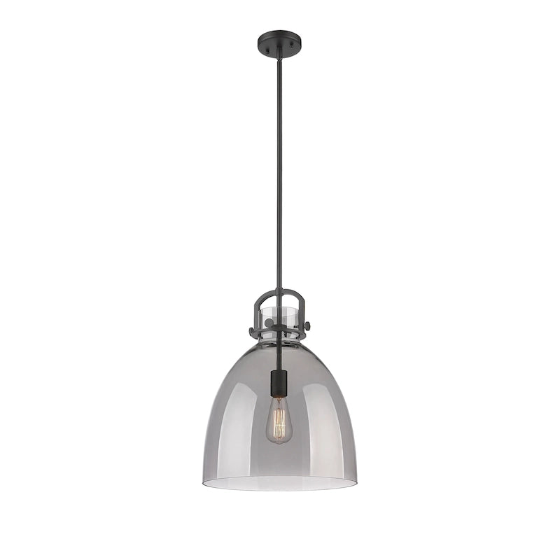 Suspension Innovations Lighting Newton Bell - 1 lumière, tige de 14 pouces