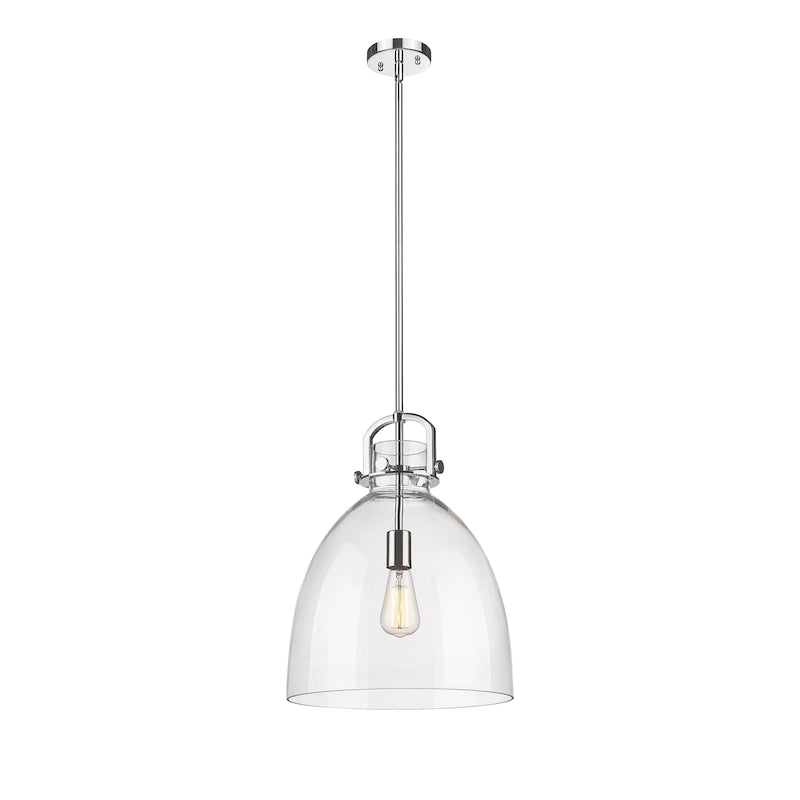 Suspension Innovations Lighting Newton Bell - 1 lumière, tige de 14 pouces