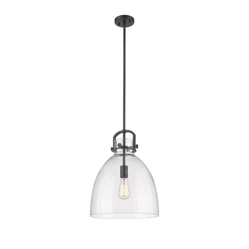 Suspension Innovations Lighting Newton Bell - 1 lumière, tige de 14 pouces