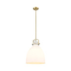 Suspension Innovations Lighting Newton Bell - 1 lumière, tige de 14 pouces